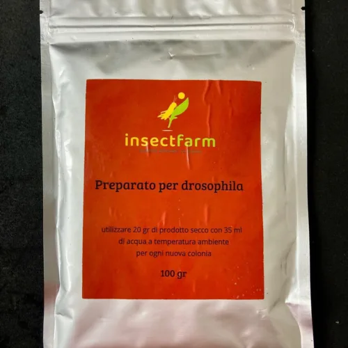 Preparato secco per drosophila